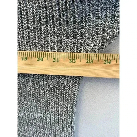 Victorias Secret Women's Sz M Oversize 100% Cotton Knit Hooded Tunic Sweater - Picture 6 of 7